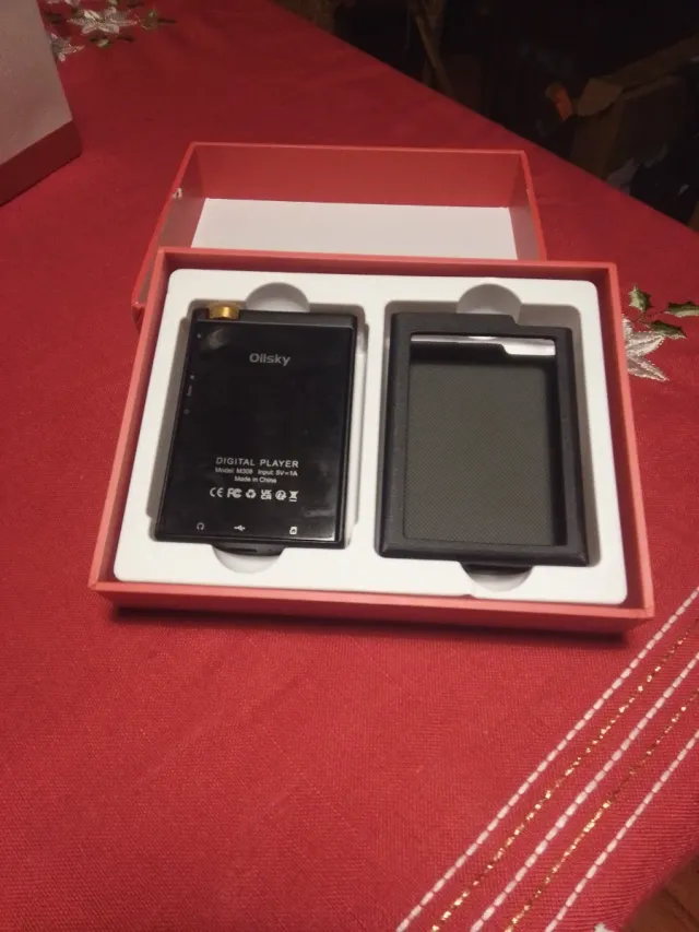 Reproductor MP3 Oilsky Negro/Dorado