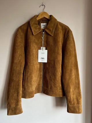 Cazadora Zara Pelo Marrón