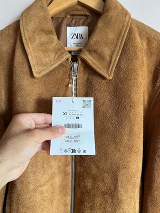 Cazadora Zara Pelo Marrón