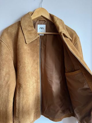 Cazadora Zara Pelo Marrón