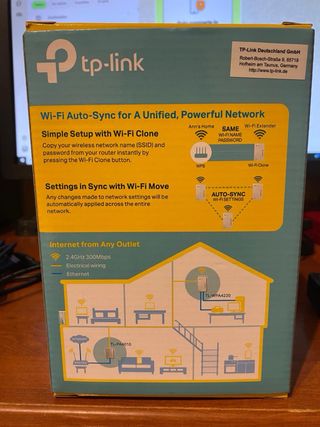 PLC EXTENSION RED WIFI