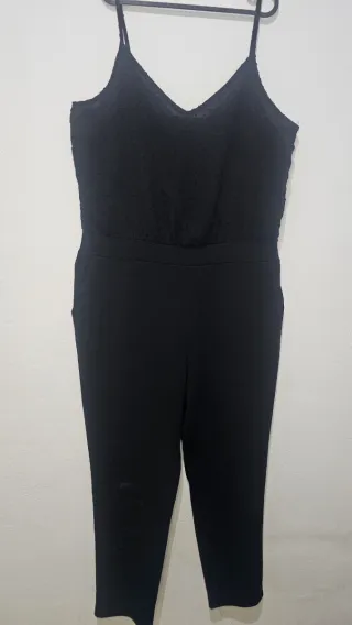 Mono largo negro talla XXL