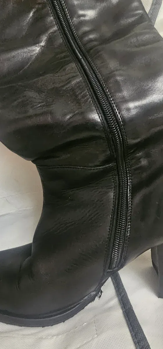 Botas altas piel Latouche negras