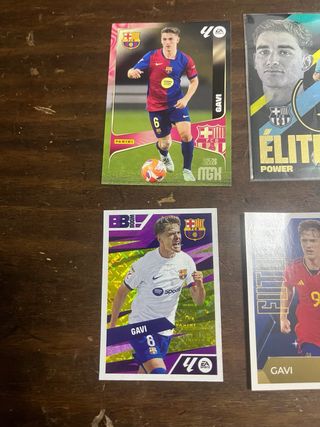 4 Cromos Gavi FC Barcelona Elite