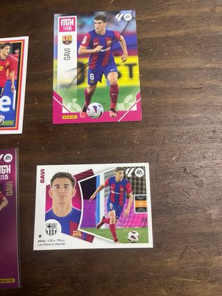 4 Cromos Gavi FC Barcelona Elite