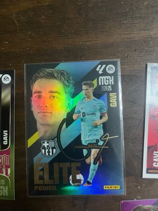 4 Cromos Gavi FC Barcelona Elite