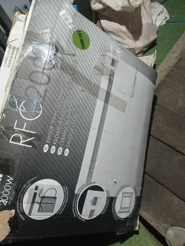 Riscaldatore D-RIM a basso consumo 2000W