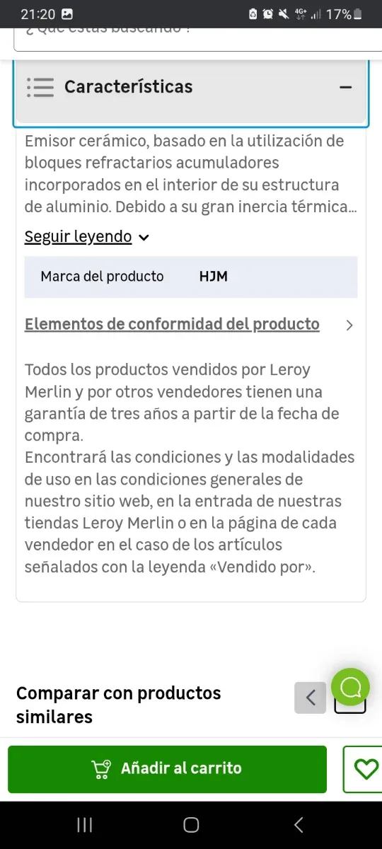 Riscaldatore D-RIM a basso consumo 2000W