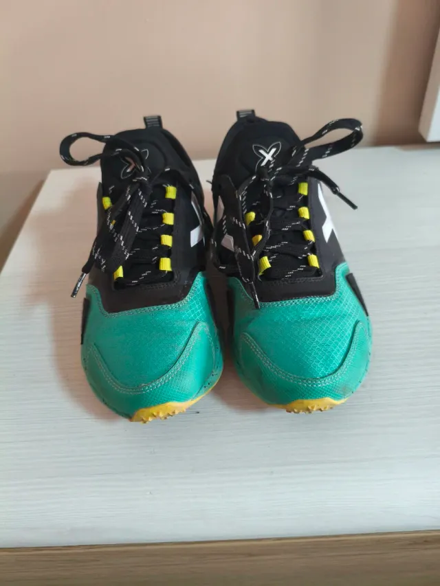 Zapatillas Munich Turquesa y Amarillas