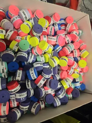 100 Overgrips Wilson Perforados