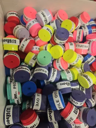 100 Overgrips Wilson Perforados