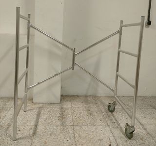 Andamio portátil plegable acero galvanizado