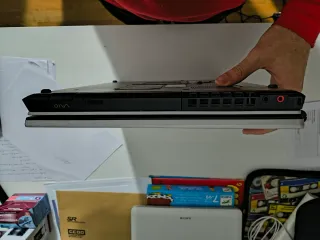 Sony Vaio VGN portátil plata