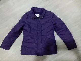 Plumífero mujer morado