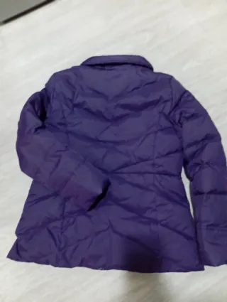 Plumífero mujer morado