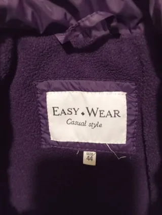 Plumífero mujer morado