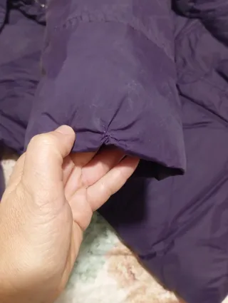 Plumífero mujer morado