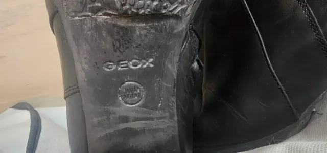 Botines Geox Piel Negros Talla 38