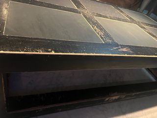 Mesa de centro olmo macizo - A restaurar