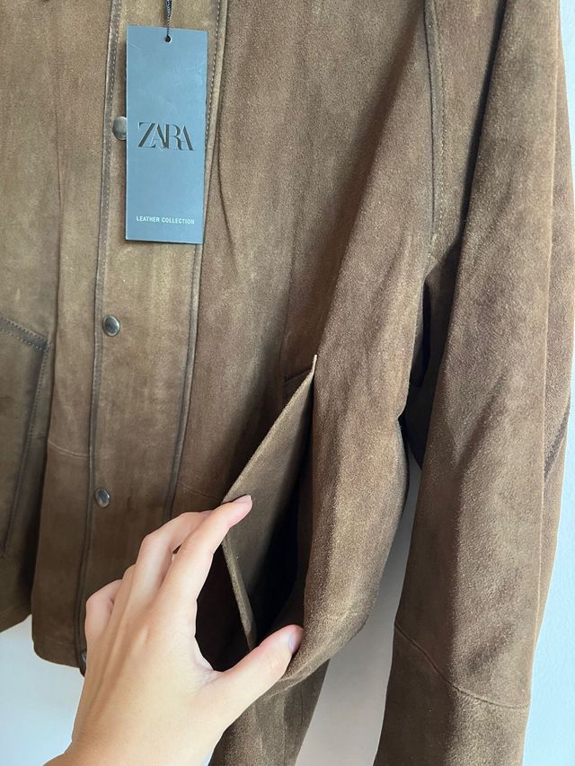 Cazadora Zara Piel