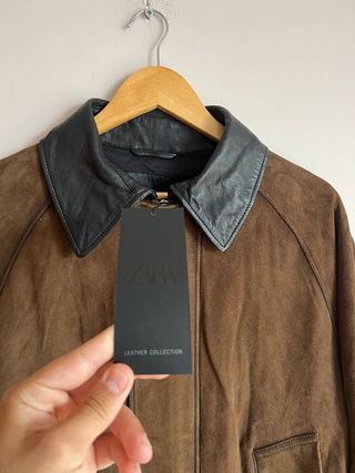 Cazadora Zara Piel