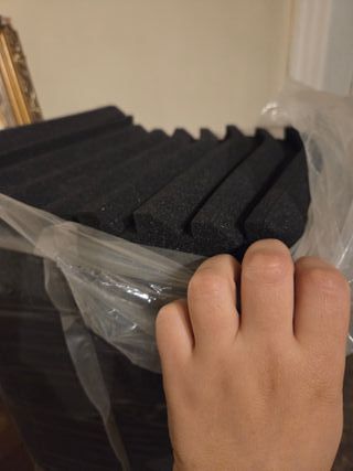 Pannelli fonoassorbenti neri