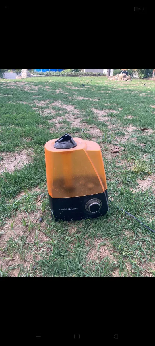 Humidificador Cornwall Negro/Naranja