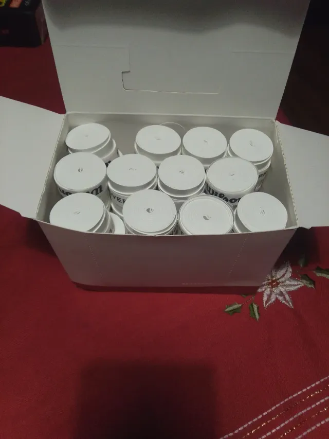 Caja Wilson Overgrip 72 unidades original.