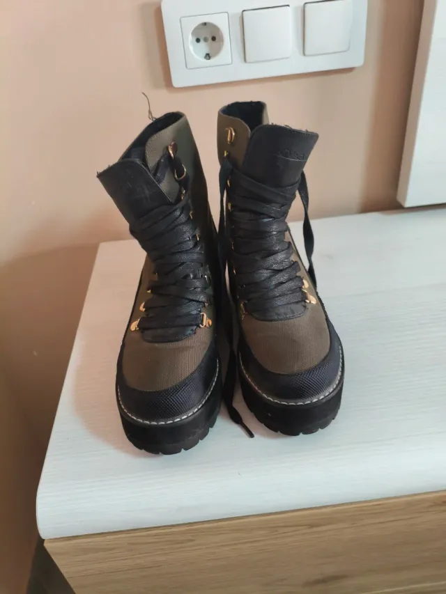 Botas militares caña alta