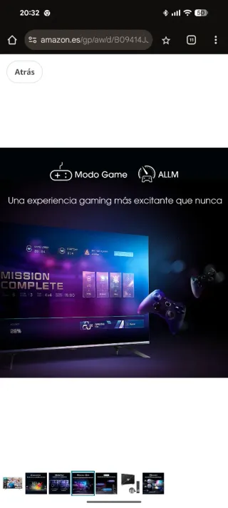 Hisense 55 QLED 4K  Gaming Series