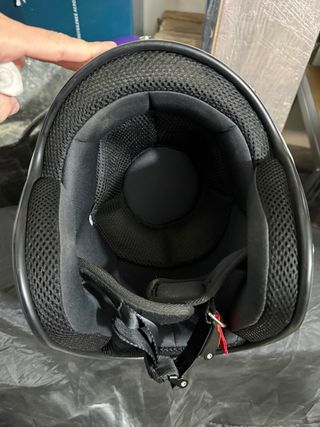 Casco Vespa M Blanco Rojo Verde