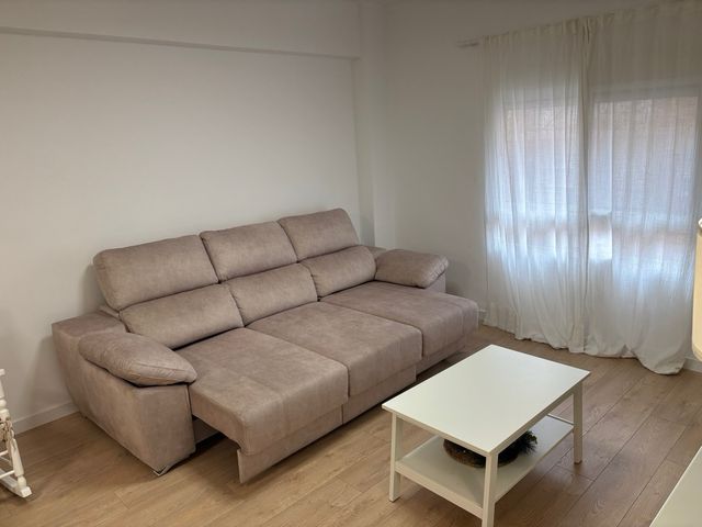 Sofá 3-4 plazas beige tela