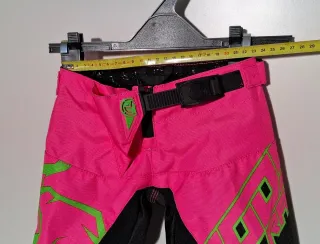 Pantalón Motocross Infantil Rosa y Negro