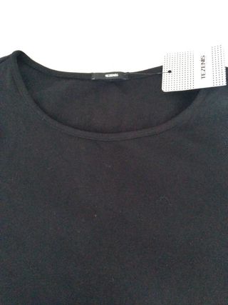 Vestito maglina maniche lunghe nero