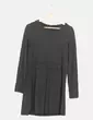 Vestito maglina maniche lunghe nero