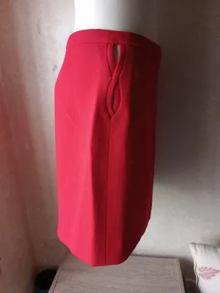 Minigonna vintage Gianni Versace rossa