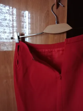 Minigonna vintage Gianni Versace rossa