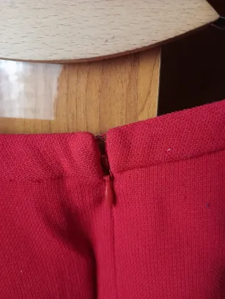 Minigonna vintage Gianni Versace rossa