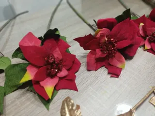 Ramo Flores Artificiales Navideñas