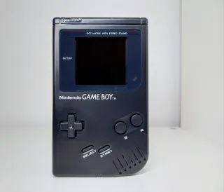 Gameboy Classic DMG Nero con schermo IPS Q5 Nuovo