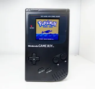 Gameboy Classic DMG Nero con schermo IPS Q5 Nuovo
