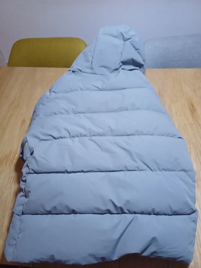 Anorak Pull&Bear plumífero gris Talla S