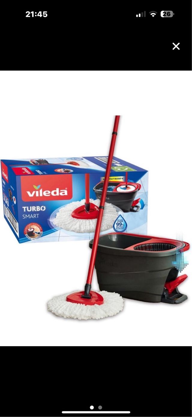 Vileda Turbo Smart Mopa y Cubo