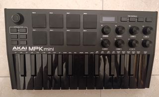 Teclado MIDI Akai MPK Mini MK3 Edición Negra