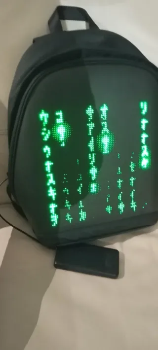 Mochila LED 64x64 Programable