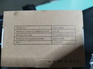 Cámara espía WiFi Tuya