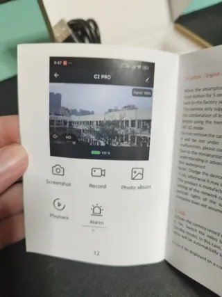 Cámara espía WiFi Tuya