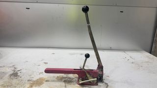 Flejadora manual para fleje plástico ancho. 16mm