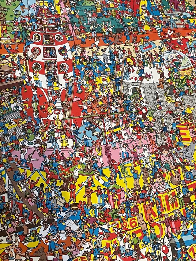 Póster ¿Dónde está Wally?