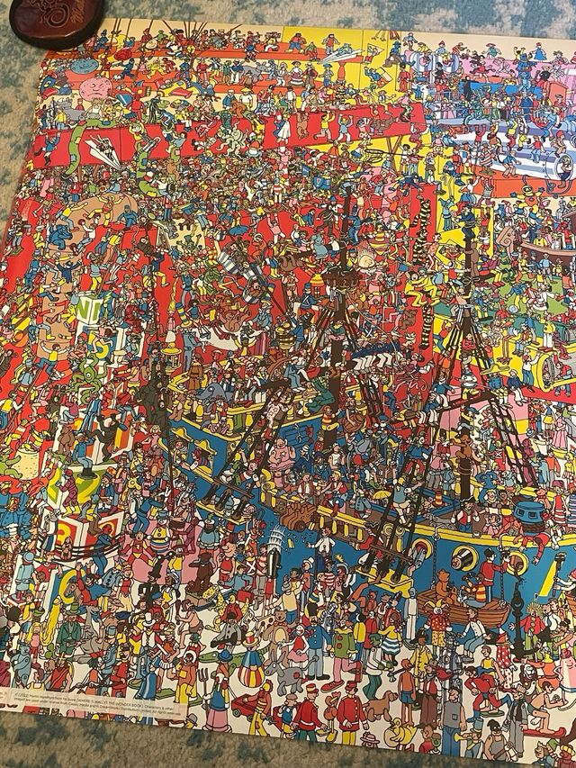 Póster ¿Dónde está Wally?